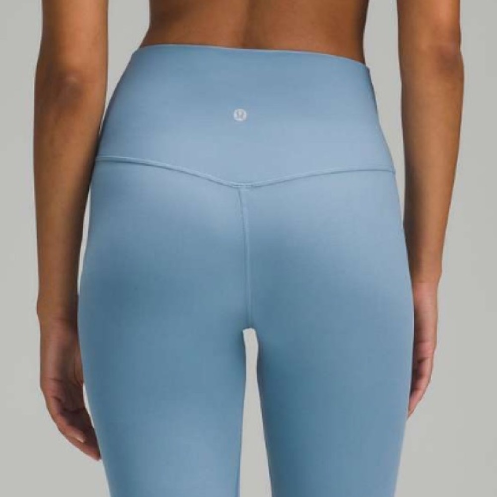 NWT Lululemon Align HR Pant 28” In Utility Blue - Picture 2 of 7